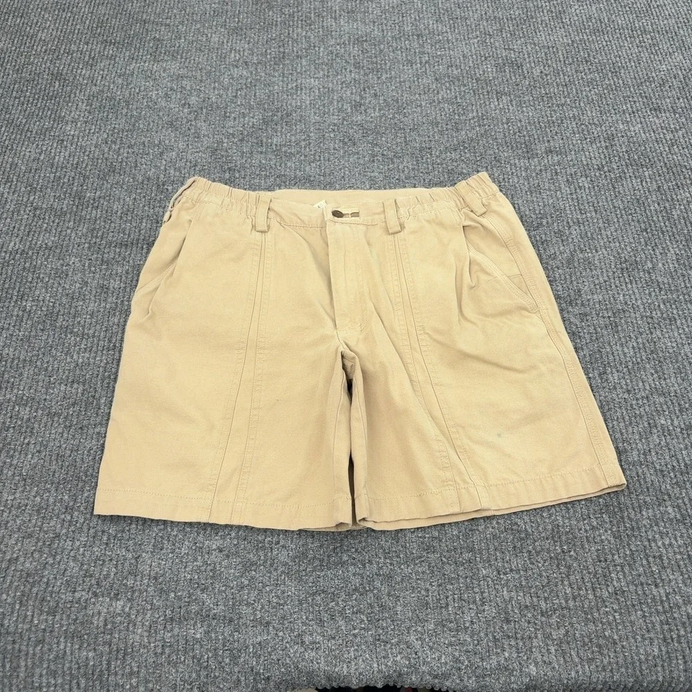 Territory Ahead Shorts Mens M Tan Cotton Canvas Casual Gorpcore